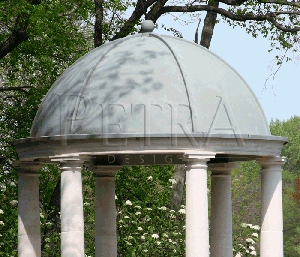 Fiberglass-FRP-Architectural-Exterior-Hemisphere-Dome