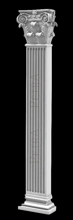 corinthian-pilasters, GRG pilasters,GFRG,GFRC PILASTERS-Fluted-pilaster